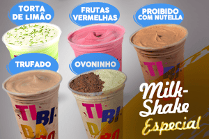 MilkShake Especiais Tibidabo